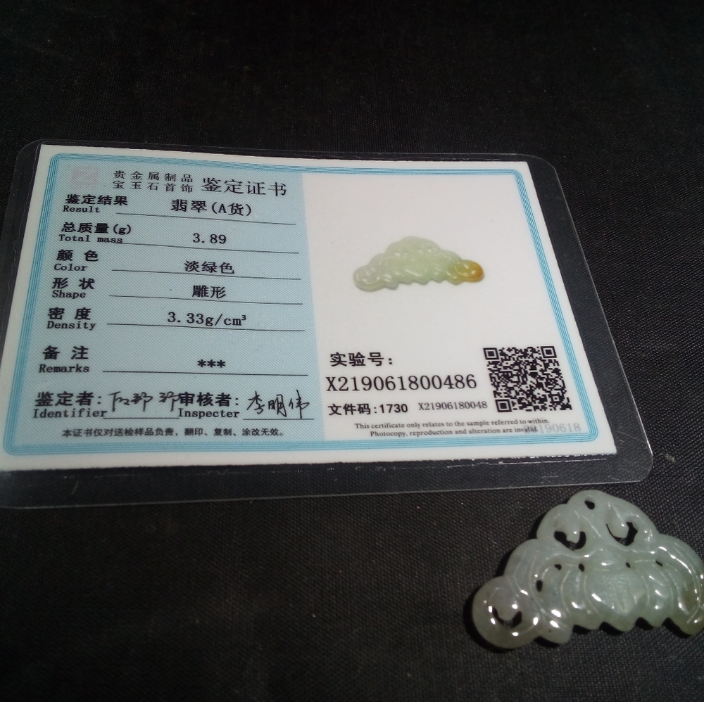 Jade jadite pendant stone jewelry